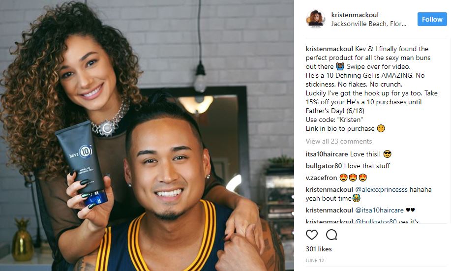influencer marketing - Kristen Mackoul