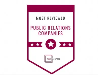 5WPR Awarded Top Public Relations Company in The Manifest's 2022