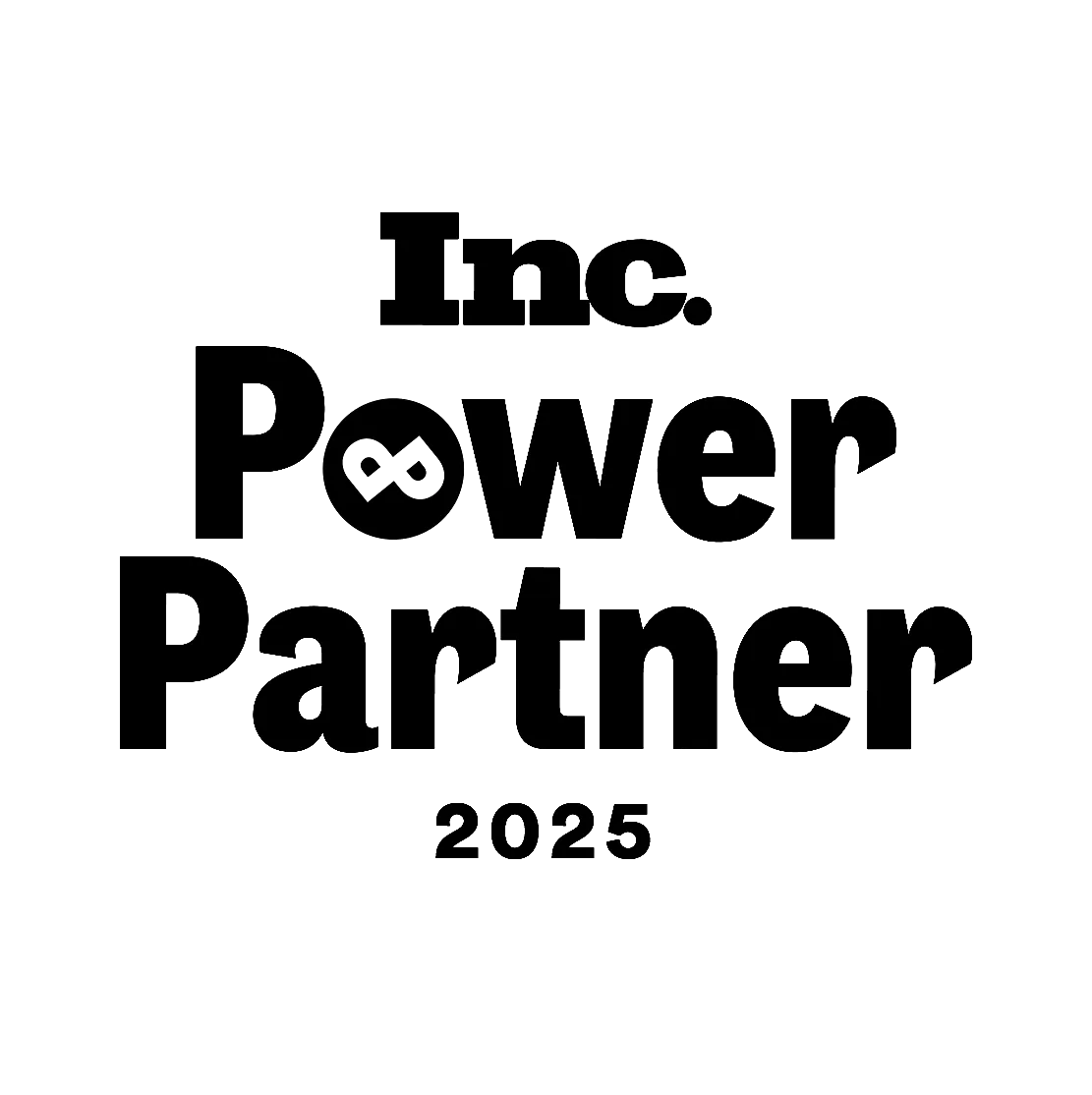 Inc. Power Partner 2025 Award Logo