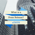 what is a press release
