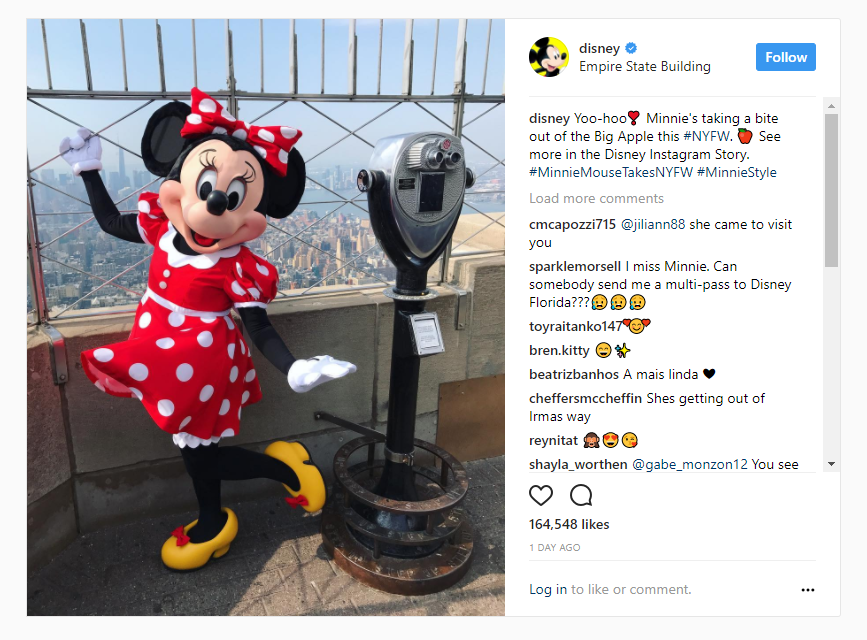 disney social media authenticity