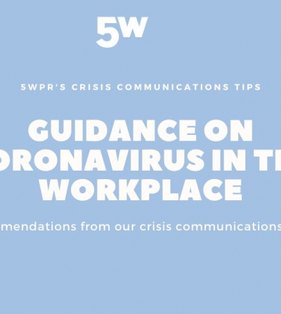 Guidance on Coronavirus in the Workplace
