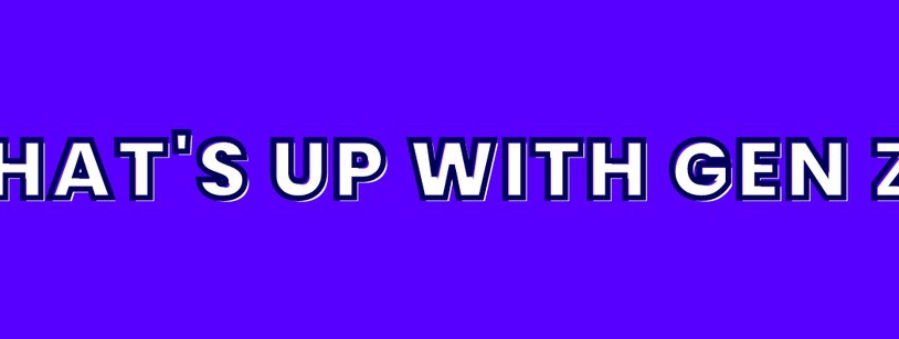 GenZ Newsletter Banner