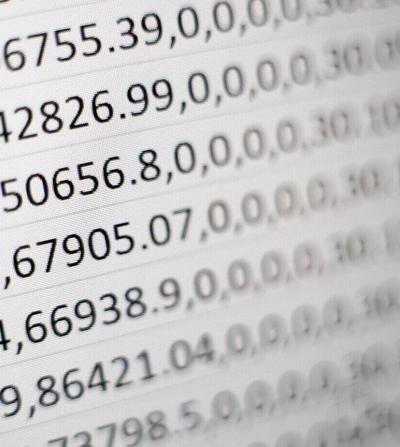 BIg Data laid out in numbers