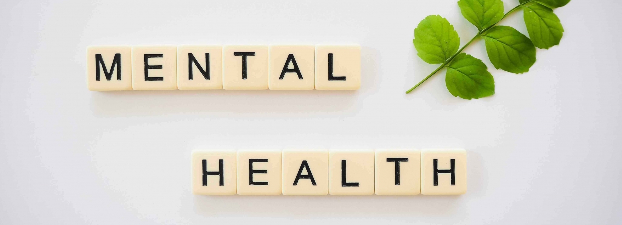 mental health spelled out in scrabble letters