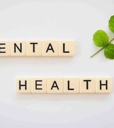 mental health spelled out in scrabble letters