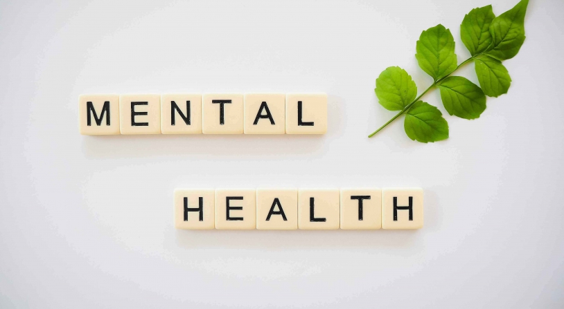 mental health spelled out in scrabble letters