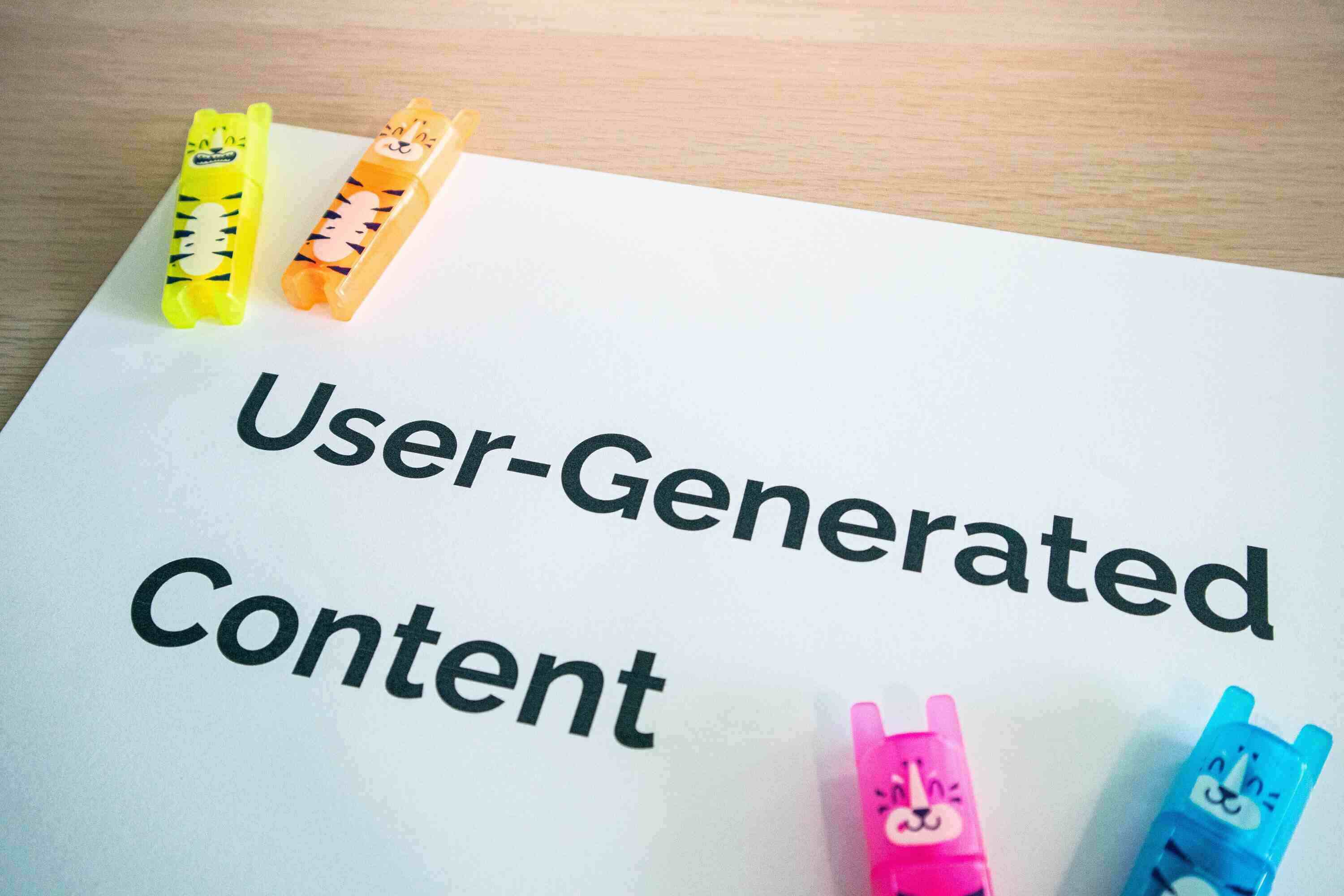 User Generated Content